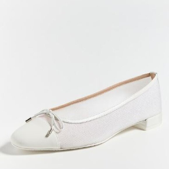 Stuart Weitzman Sleek Bow Flats - Picture 3 of 5